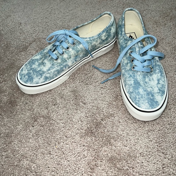 New Denim Destroy Authentic Vans - Picture 9 of 10